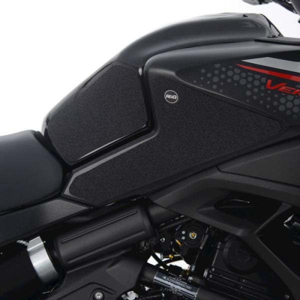 Tankpad R&G Versys 650 '22 (4 Grip Kit) Tank Grip EZRG444BL
