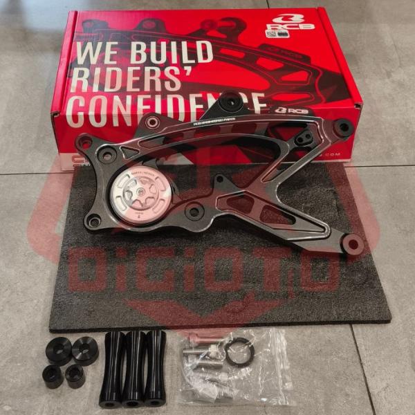Swing Arm Forged RCB Nmax Neo Turbo Aerox Alpha Turbo Black CNC Original