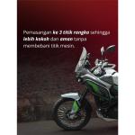 Custom CrashBar Kawasaki KLE500 KLE 500 Crash Bar Pelindung Mesin