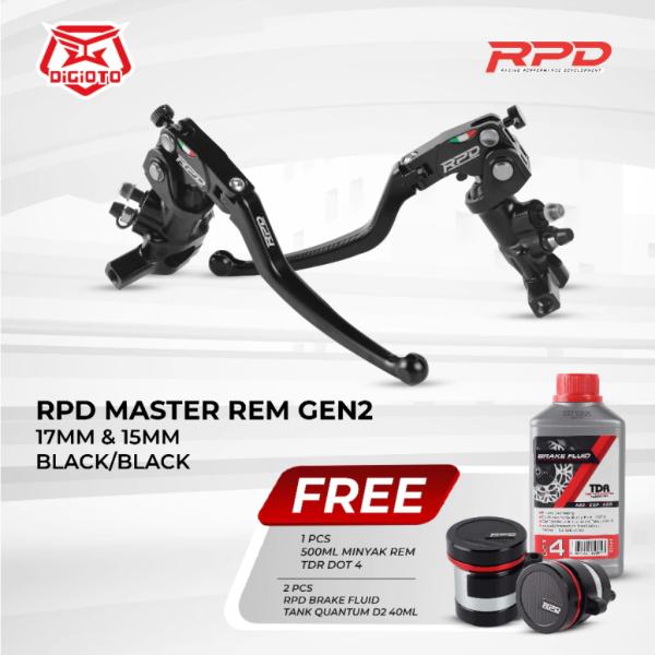 Master Rem Gen2 Set Radial RPD 215 Kanan Kiri Nmax Old Nmax New Xmax Vario 160