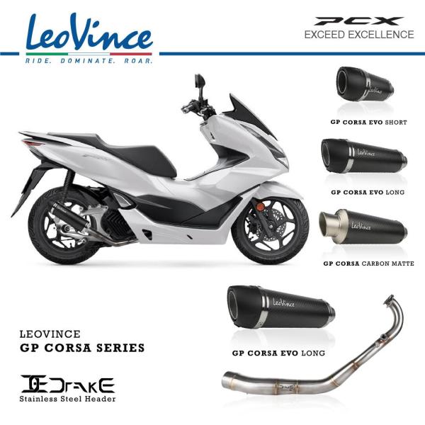 Leovince Knalpot Fullsystem Honda PCX Vario ADV 160