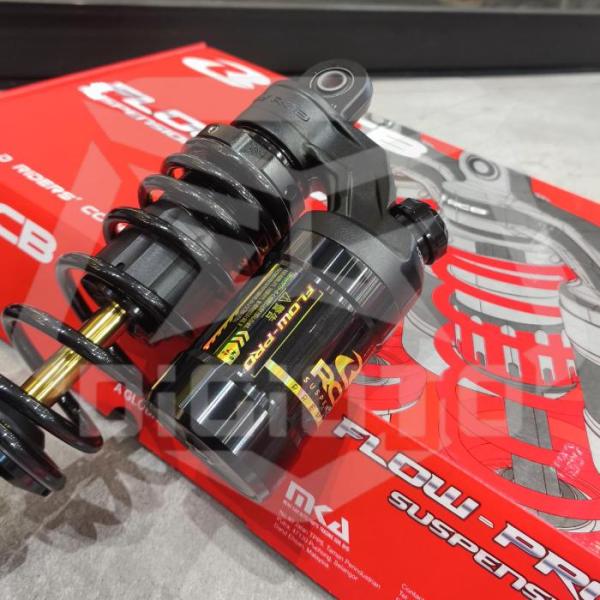 Shockbreaker Shock Flow Pro Aerox Old New Premium Black Downsize 275mm (Load 30mm)