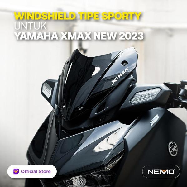 Visor Windshield Wind Shield Nemo Type Sporty / Eropa Xmax New Connected