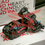 Kaliper Brembo GP4RS Monobloc 108MM Black Red Logo