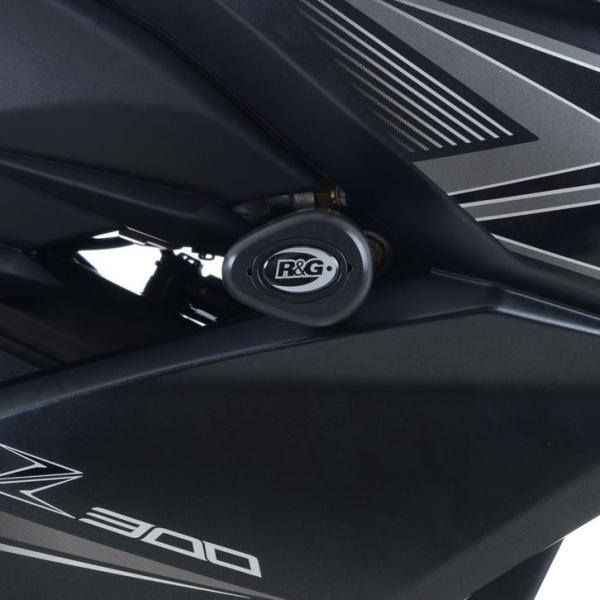 Frame Slider R&G Kawasaki Z250 '13-'18 Aero Crash Protectors CP0402BL