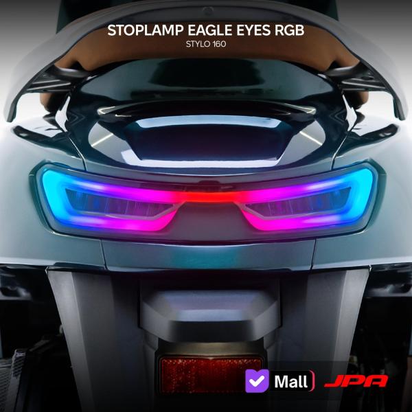 Lampu Belakang Stoplamp JPA Stylo 160 RGB Eagle Eyes