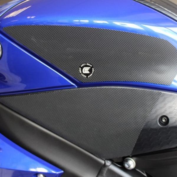Tankpad Eazi Grip Side Yamaha YZF-R6 '17-'24 Tank Grip Black/Clear PRO928