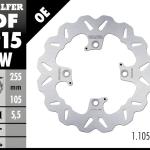 Disc Brake Galfer Fixed Belakang Triumph Scrambler 255mm Disc Wave