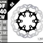 Disc Brake Galfer Floating Complete Depan KTM390 320mm Disc Wave