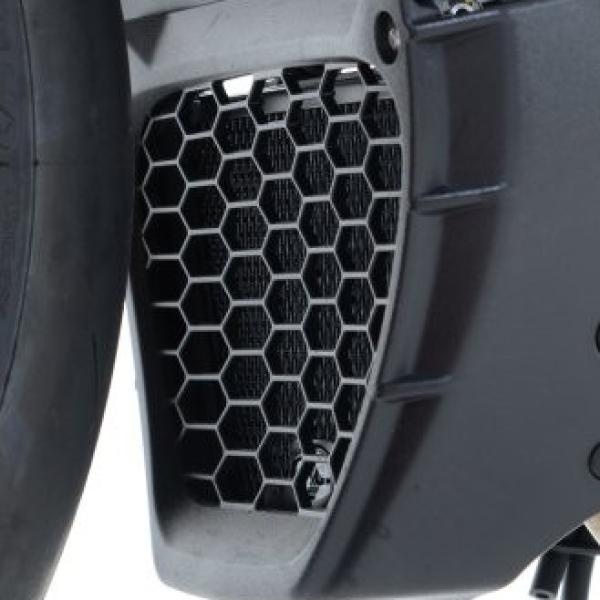Oil Cooler Guard R&G RSV4 RF/Tuono1100 '15/1100 Factory '19 OCG0025BK