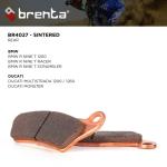 Kampas Rem Sintered Brenta R NineT/Multistrada 1260 Belakang BR4027