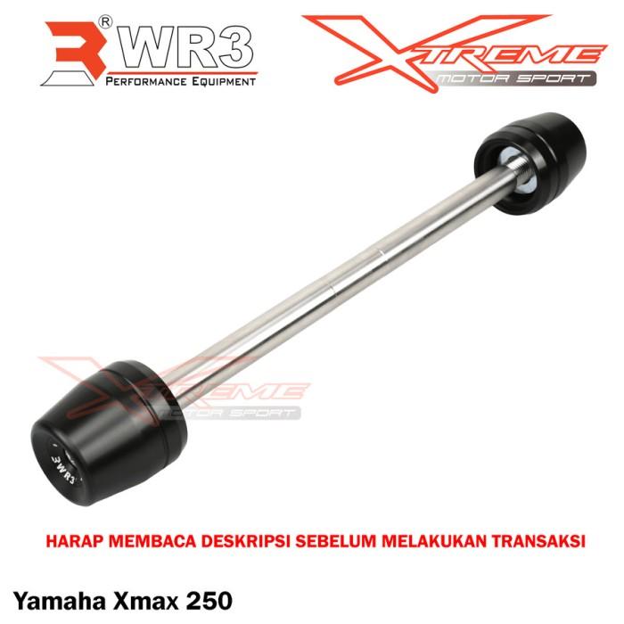 Axle Slider WR3 Xmax X max Fork Protector Jalu As Roda