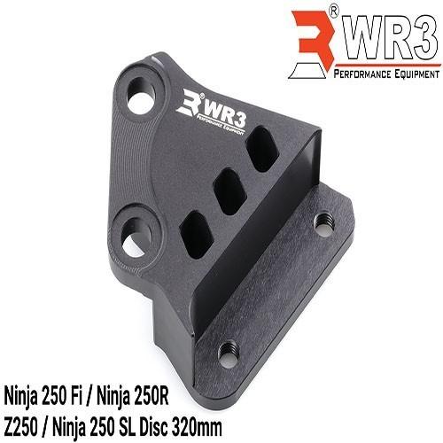 Bracket Kaliper Brembo Depan WR3 Ninja 250 Fi Old Disc Lebar 320mm