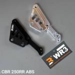 Bracket Kaliper Brembo WR3 4 piston 1 pin CBR 250RR Depan