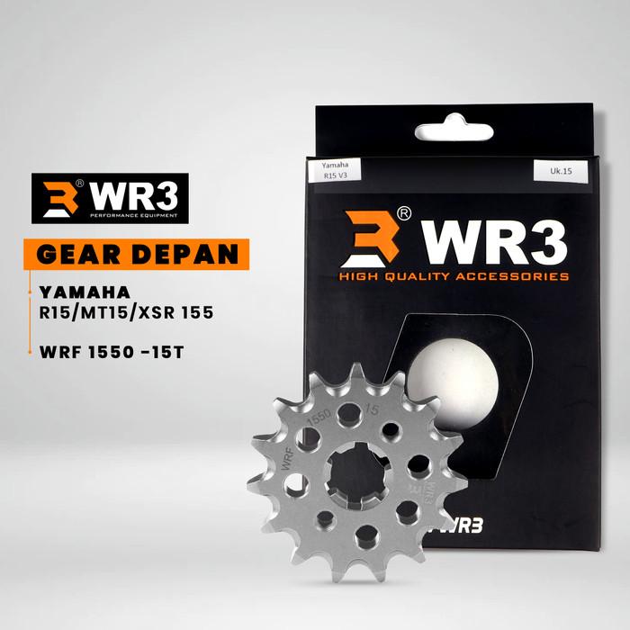 Gear Depan WR3 R15/MT15/XSR155 WRF 1550