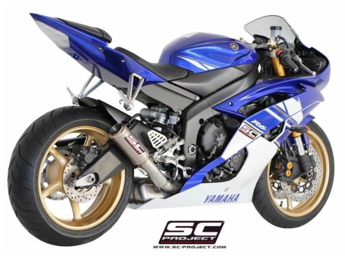 SC Project Slip On CRT High Position Yamaha YZF R6 '06-16