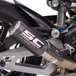 Sc Project Slip On CR-T Carbon Exhaust With Stoneguard Grid BMW S1000 RR M1000 RR '20-'24