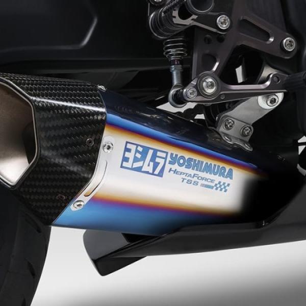 Knalpot Yoshimura Hepta Force TSS Kawasaki ZX25R ZX 25R ZX4RR ZX 4RR ZX25RR ZX 25RR Fullsystem