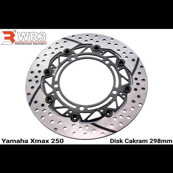 Piringan Cakram Floating WR3 Xmax 298mm Discbrake Full Floating