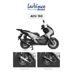 Knalpot Racing Matic Leovince LV Scoot Fullsystem Yamaha Nmax N max Old with Drake Header Stainless Original