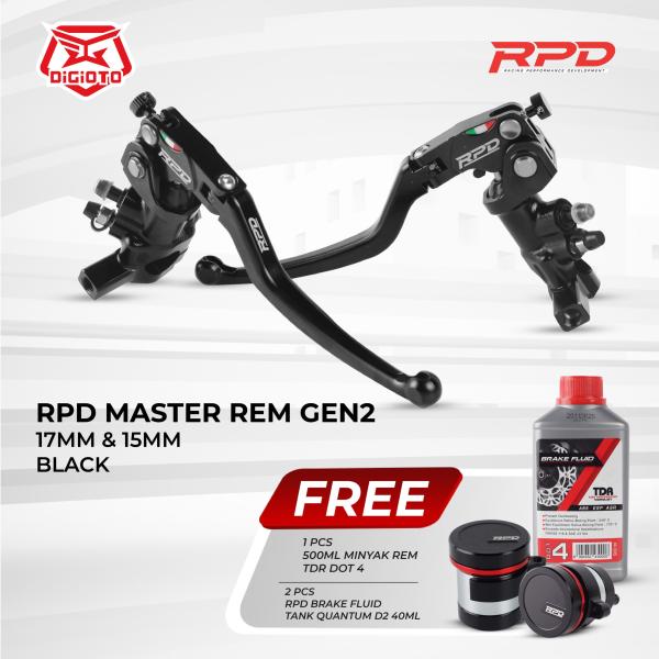 Master Rem Gen2 Set Radial RPD 215 Kanan Kiri Nmax Old Nmax New Xmax Vario 160
