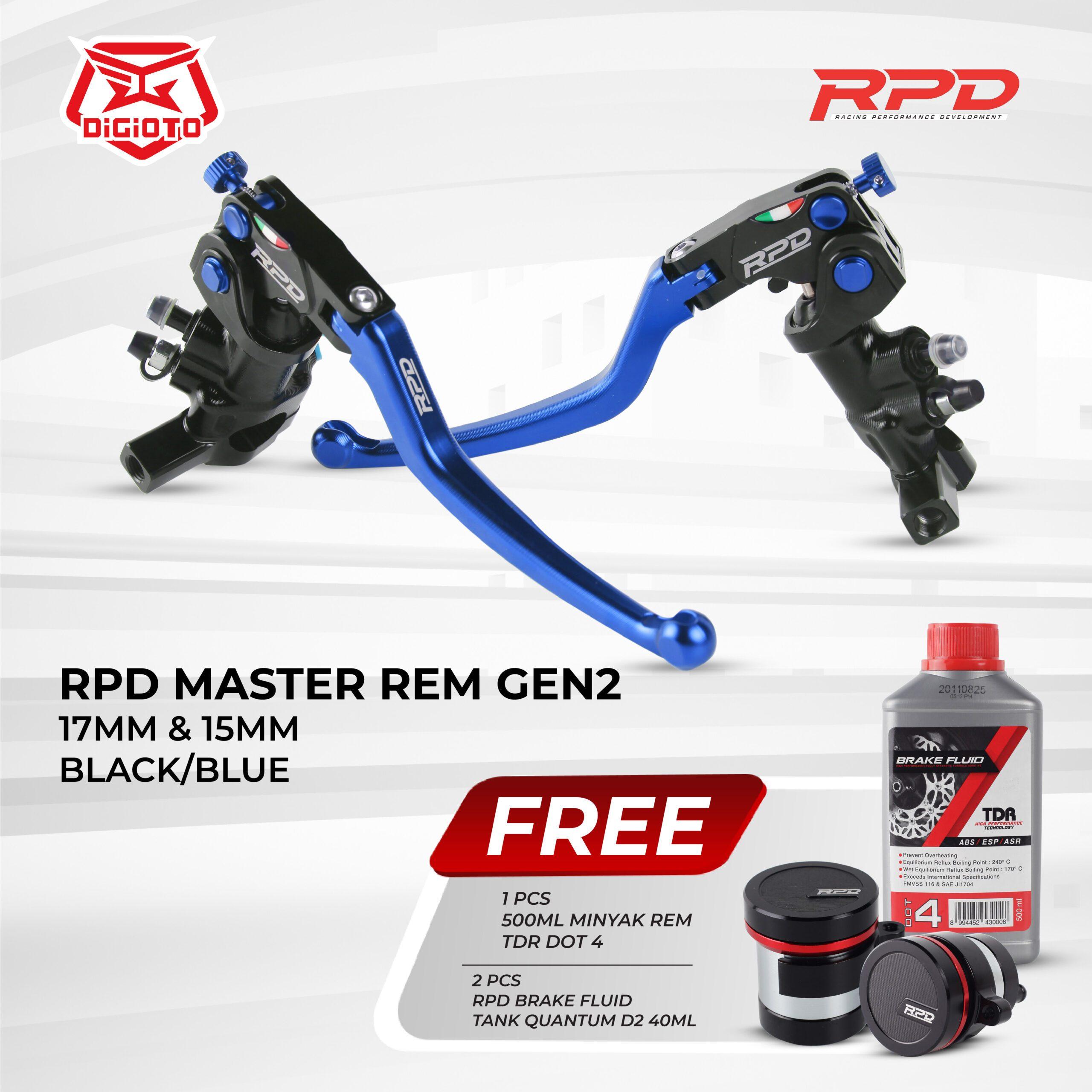 Master Rem Gen2 Set Radial RPD 215 Kanan Kiri Nmax Old Nmax New Xmax Vario 160
