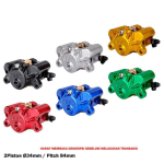 Kaliper WR3 2 Piston 2p 1p Axial Universal Brake Caliper