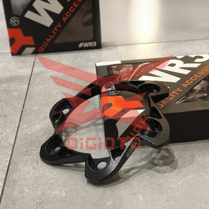 Cover Sprocket Flange Gear Belakang WR3 Ninja 250 Fi Old New Z250 R25 MT25 R6 R1 MT09