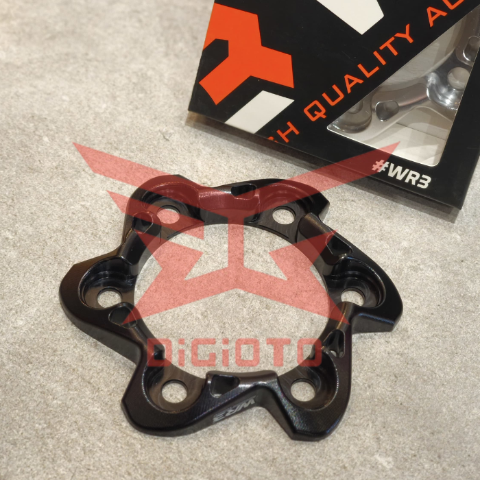 Cover Sprocket Flange Gear Belakang WR3 Ninja 150 RR R SS 150RR 150R 150SS
