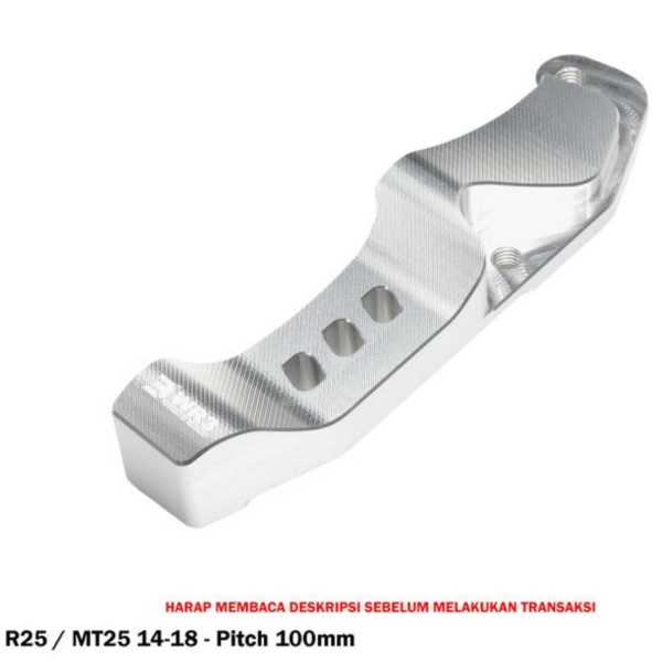 Braket Bracket Kaliper Radial Depan WR3 R25 MT25 MT 25 New '18 Up Pitch 100mm
