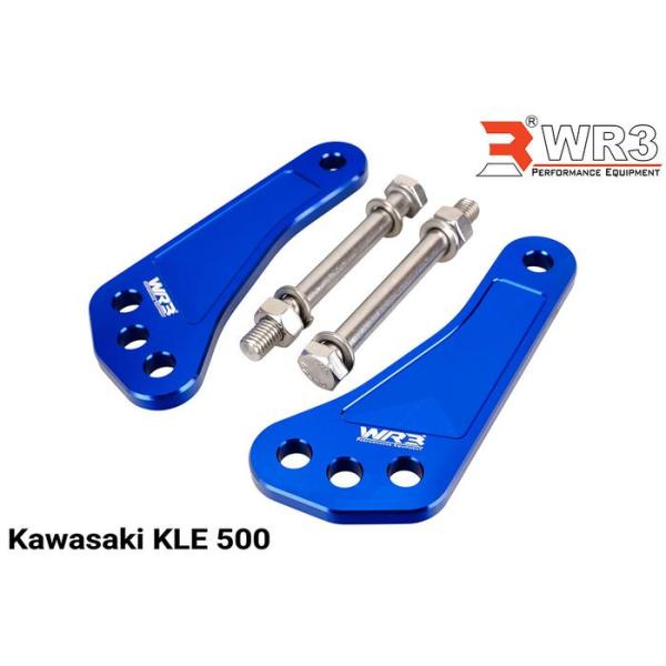 Penurun Shock Lowering Kit WR3 KLE 500 KLE500 3-4,5 cm
