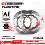 Discbrake Cakram Semi Floating XWheel Supra Gtr 150 298mm Piringan Cakram Depan Disc Lebar