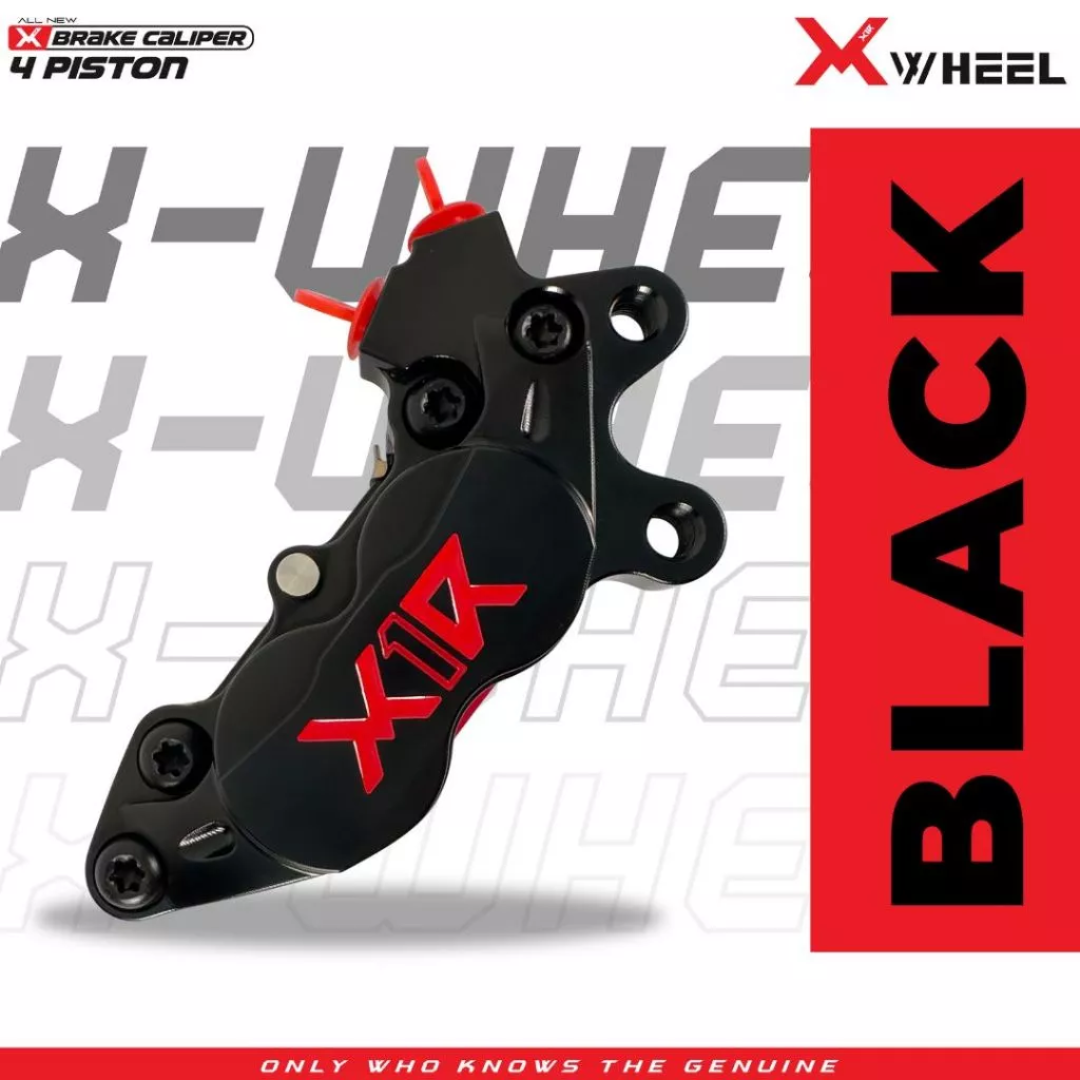 Kaliper 4 Piston 4P Axial XWheel CNC Billed Bilet Kanan