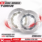 Discbrake Cakram Full Floating XWheel T-Drive Supra Gtr 150 298mm Piringan Cakram Depan