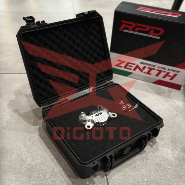 Kaliper RPD Zenith 2 Piston 2P Axial Kaliper Depan Belakang